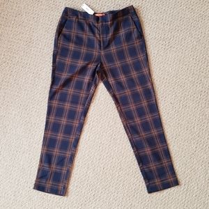 Joe Fresh Plaid Dress Pants